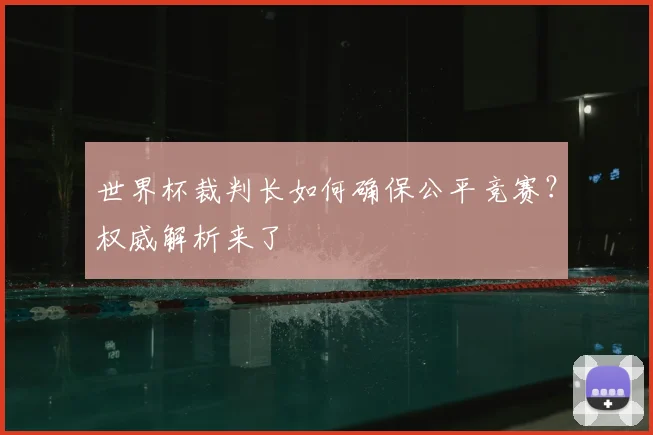 世界杯裁判长如何确保公平竞赛？权威解析来了